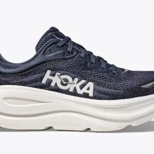 HOKA M Bondi 9 (8.5 D in Mens/ 10.5 Womens) in navy New In Box $175 MSRP